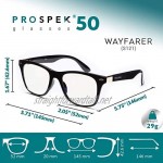 Prospek Blue Light Blocking Glasses - for Men and Women. Computer Glasses is an Ideal Blue Light Filter Provides Anti Strain and Anti Fatige