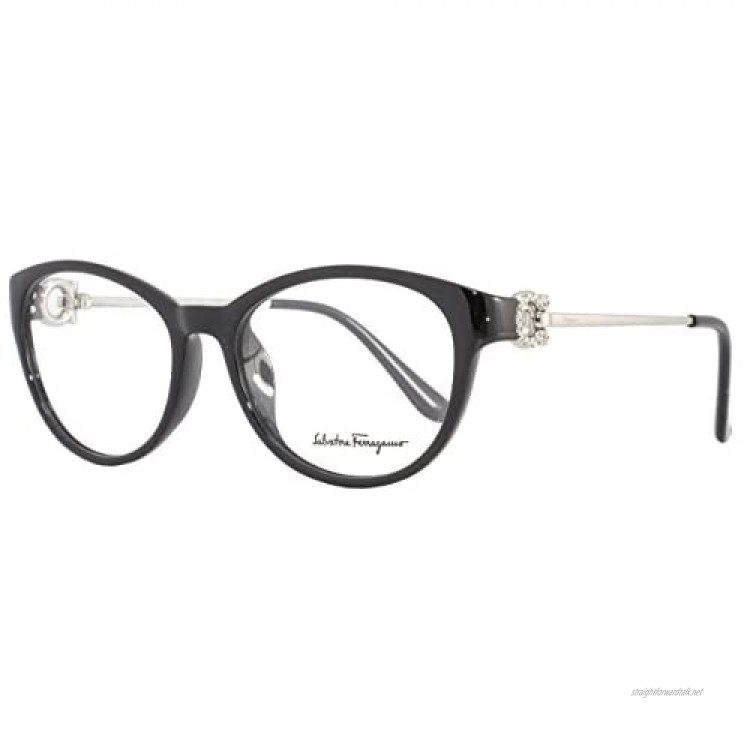 SALVATORE FERRAGAMO SF2704R Eyeglasses 001 Black 53-17-130