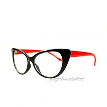 YHKF Glasses Eyewear Eyeglasses Frame Transparent Vintage Sexy Women