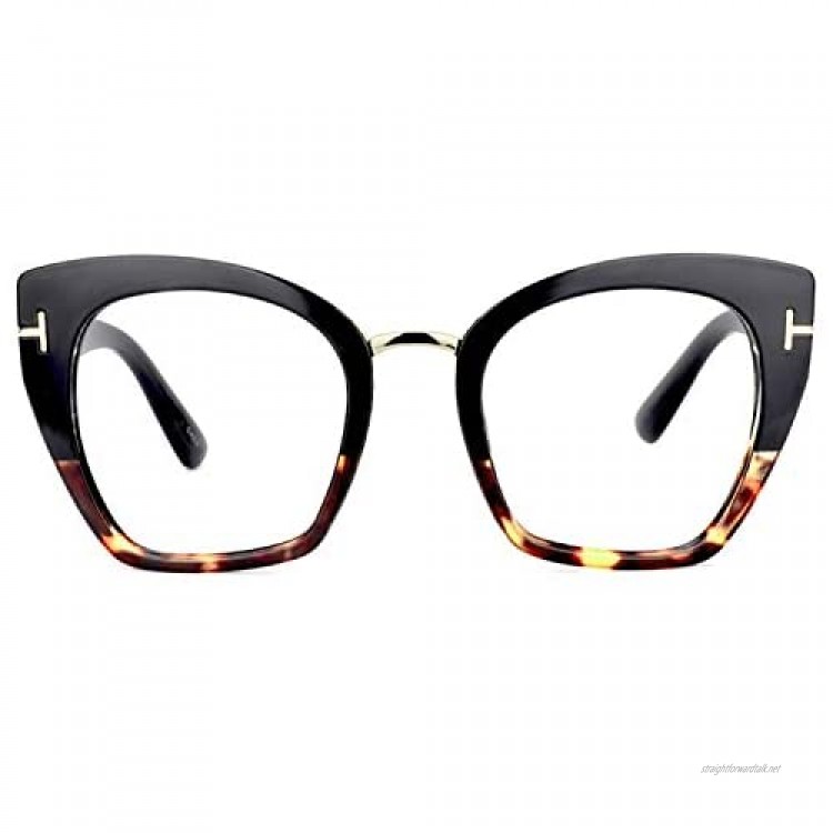 Zeelool Women's Cat Eye Glasses Frame for Women Lulu VFP0255