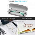 Kono Hard Shell Eyeglasses Case Portable Protective Case for Glasses and Sunglasses Storage