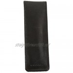 Mens/Ladies/Womens Soft Leather Slim Glasses Case/Pouch