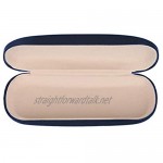 Pack of 3 Hard Shell Eyeglasses Case Protective Glasses Case with Cleaning Cloth