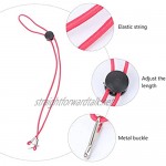 12 Pcs Adjustable Length Chain Holder Lanyard Strap with Safety Breakaway Clasp for Women Men Children Adults