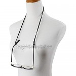 3Pcs Eyeglasses Straps Chain PU Leather Non-Slip Spectacles Cord Retainer Lanyard