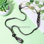 4 Pieces Glasses Lanyard with Clips Daisy Adjustable Eyeglass Straps Eyeglasses Sunglasses Holder Strap Eyewear Cord for Women