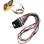 5 Pieces/Pack Bohemian Ethnic Cotton Material Eyeglass Sunglesses Glass Retainer Lanyard String AOD