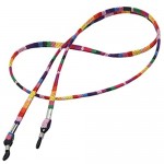 5 Pieces/Pack Bohemian Ethnic Cotton Material Eyeglass Sunglesses Glass Retainer Lanyard String AOD