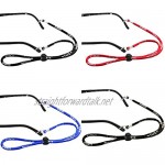 8PCS Eyeglasses Strap Eyeglasses Chain Eyeglass Holder Non-Slip Glasses Lanyard Spectacles Cord Adjustable Eyewear Strap for Women Men