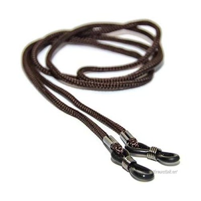 A1SONIC 3 x BROWN NECK CORD LANYARD GLASSES STRAP SPECTACLE HOLDER BROWN EYEGLASS CORD FOR GLASSES EYEGLASSES LANYARD