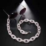 ABOO Women Sunglasses Straps Glasses Chain Necklace Chunky Lanyards Fashion Neck Eyeglasses Holder Gifts for Her