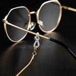 Eyeglasses Holder Chain 2Paks 76cm Sunglasses Holder Glasses Retainer String Chain Gold