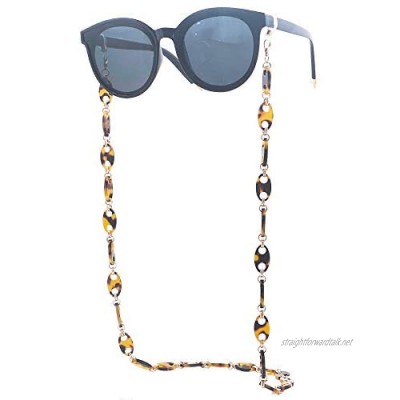 KAI Top Acrylic Eyewear Retainer Lanyard Fashion Eyeglass Chain Sunglasses Chain Strap Holder Cord for Women Girls Men