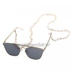 Novelty Small Conch Eyeglass Chain Eyewears Sunglasses Reading Glasses Chains Cord Holder Neck Strap Rope White