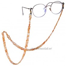 VASSAGO Women’s Men’s Acrylic Twist Link Resin Sunglasses Eyewear Chain Eyeglasses Secure Holder Strap Cord for Reading Vacation