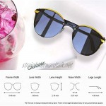 Cavir Polarized Sunglasses for Women UV400 Protection Fashion Metal Frame