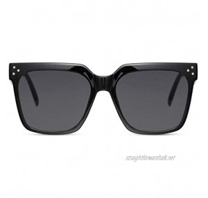 Cheapass Sunglasses Womens' Designer Style with Corner Studs in Various Colour Combinations
