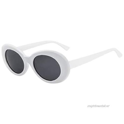 DEELIN Unisex Sunglasses Women Men Polarized Glasses Retro Vintage Classic Frame Eyewear Clout Goggles Rapper Oval Shades Cute Travel Glasses