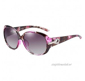 DUCO oversized polarised sunglasses for women ladies sunglasses 100% UV400 Protection 6214
