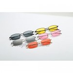 FEISEDY Classic Women Square Sunglasses Small Metal Frame Retro Candy Colors Sun Glasses Unisex B2295