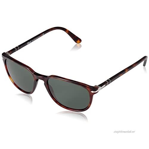 Persol PO3019S 24/31 Brown Havana PO3019S Oval Sunglasses Lens Category 3 Size 55mm