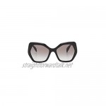 Prada Women's 0Pr16Rs 1Ab0A7 56 Sunglasses Black/Gradient
