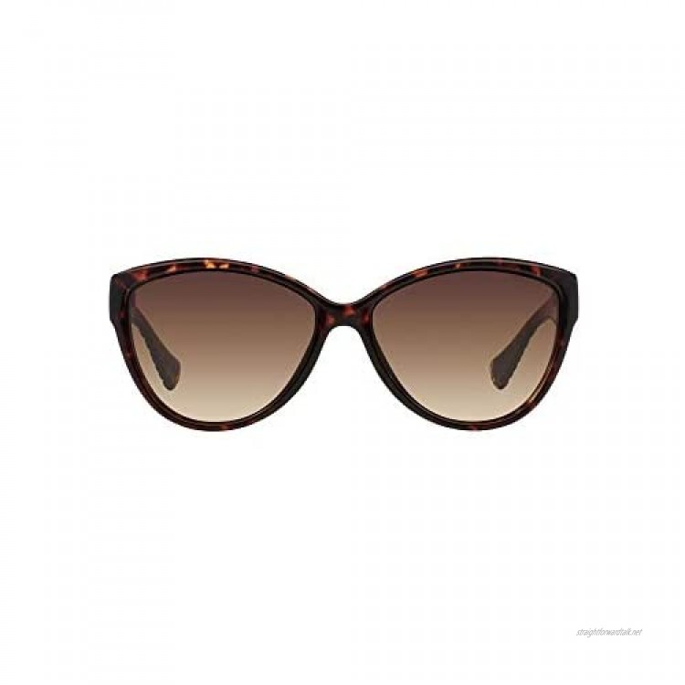 Ralph Women's RA 5176 Essential Ralph Plaque Cateye Sunglasses