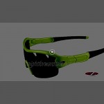 RayZor Professional Golf Sunglasses for Men and Women Lightweight Sports Wrap Eyewear. UV400 Outdoor Glasses. Anti Glare Shatterproof
