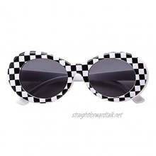 Sunglass for women and men FOURCHEN Oval Retro Clout Goggles sunglasses