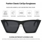 Vintage Square Cat Eye Sunglasses Women Fashion Trendy Cateye Sun glasses