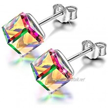 Alex Perry Earrings Gifts for Women Kaleidoscope Series Stud Earrings Presents for Girls 925 Sterling Silver Crystals from Austria Valentine's Day Birthday Gifts for Mum Sister Her Friends Wife