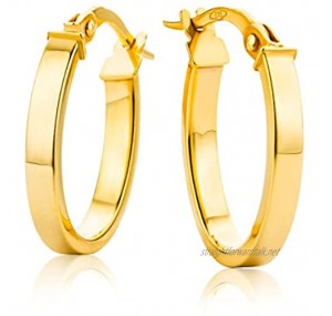 Miore Earrings Women Hoops Yellow Gold 9 Kt / 375