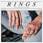 Aukmla Boho Knuckle Rings Set Gold Stackable Finger Rings Midi Size Joint Knuckle Rings Hand Accessories for Women and Girls 13PCS