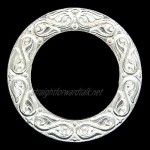 Celtic Scarf Ring Celtic Vine Scarf Ring Handcast in Fine Pewter by William Sturt