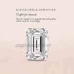 Diamondere Natural and Certified Gemstone Solitaire Engagement Ring in 18ct Gold |Infinity Knot Ring for Women UK Size P