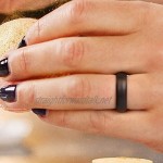 ROQ Silicone Wedding Ring for Women Affordable Silicone Rubber Wedding Bands